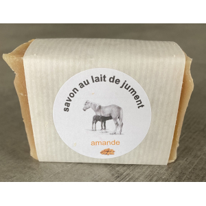 Savon lait de jument - amande