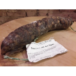 Saucisson sec aux figues pur boeuf