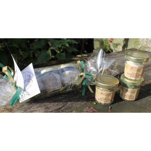 Assortiment de mini sels de plantes