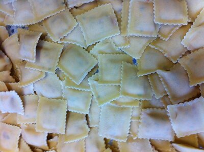 Ravioli jambon cru tomate séchées