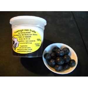 Fromage sur lit de myrtille x2