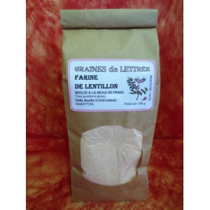 1 sachet de  farine de lentillon