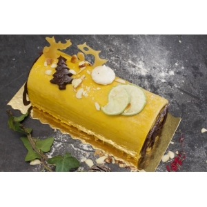 Bûche citron vert et mangue - 8 pers