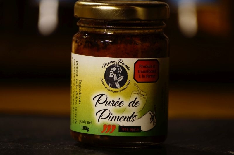 Purée de piments 100g