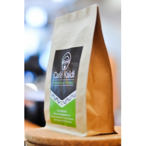 Café du congo - kivu - arabica bourbon/kent - moulu pour cafetière italienne