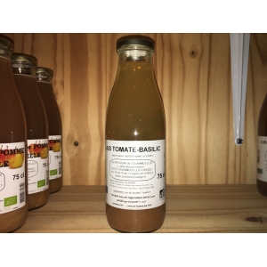 Pur jus de tomate - basilic 75cl