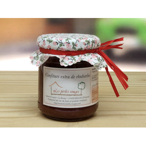 Confiture extra de rhubarbe