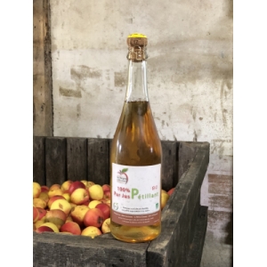 Jus de pommes pétillant