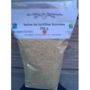 Farine de lentilles blondes 5 kg