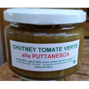 Chutney tomate verte alla puttanesca