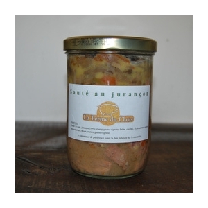 Sauté de porc au jurançon 765gr