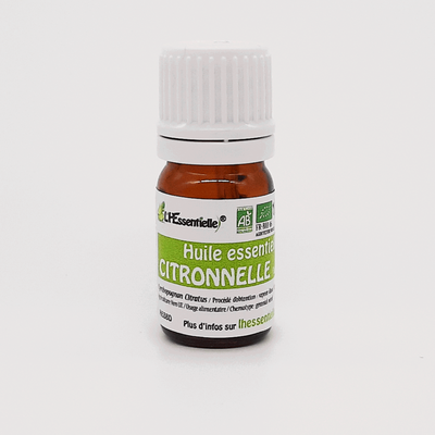 Huile essentielle citronnelle (lemongrass)