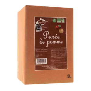 Purée de pomme bio 5kg