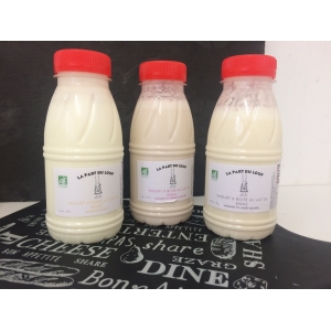 Yaourt brassé au lait de brebis aromatisé a la vanillebio