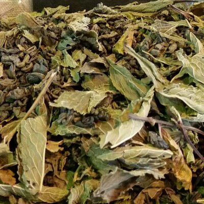 Thé vert à la menthe