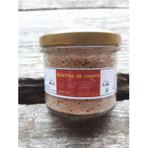 Rillettes de canard 100gr