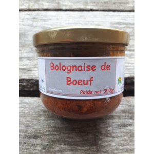 Bolognaise de boeuf - 350 gr