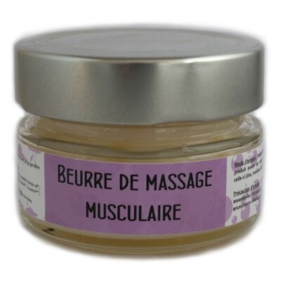 Beurre de massage musculaire