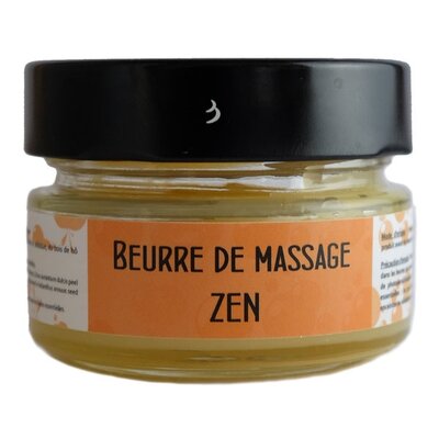 Beurre de massage zen