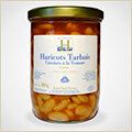 Haricots  tarbais à la tomate