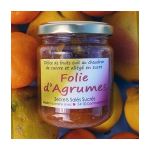 Confiture folie d'agrumes