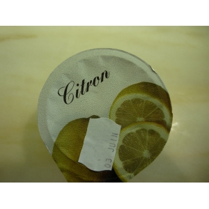 Yaourts aromatisés bio citron