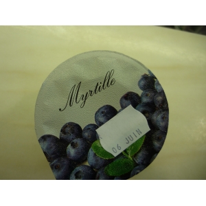 Yaourts brassés fraise bio