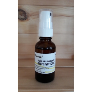 Huile de massage anti fatigue