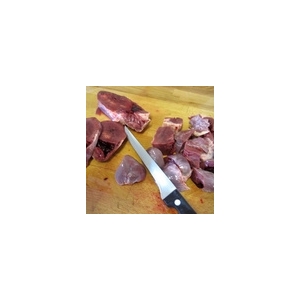 2 tranches de coeurs de veau