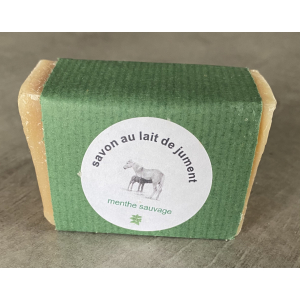Savon lait de jument - menthe