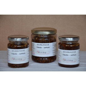 Confiture de figues safranée