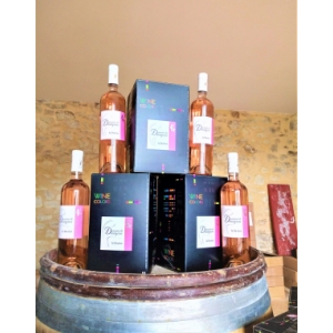 La devèze rosé, aoc côtes du rhône bio, bib 5l