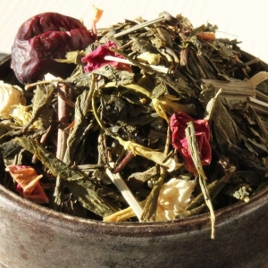 Thé vert sencha litchi