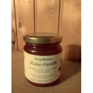 Confiture poire-vanille