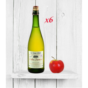 Cidre fermier demi-sec x6 btls