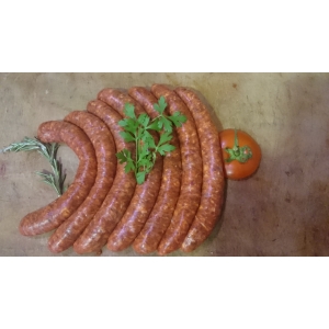 Merguez d 'agneau et boeuf bio