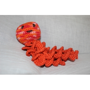 Pieuvres orange dégradé