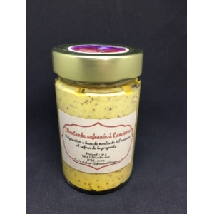 Moutarde safranée 180g