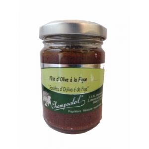 Crème d'olive a la figue