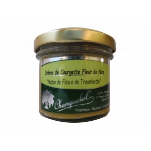 Crème de courgettes fleur de nice bio