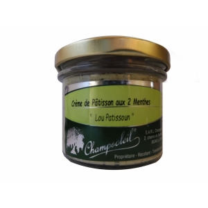 Crème de pâtisson aux 2 menthes bio