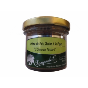 Creme de pois chiche a la figue bio