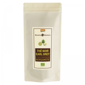 Thé noir ceylan earl grey 100g démeter-