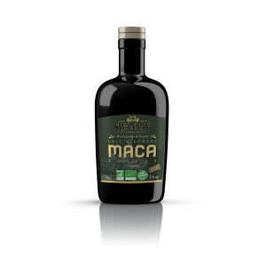 Liqueur au lait d'amande et maca du pérou aux épices