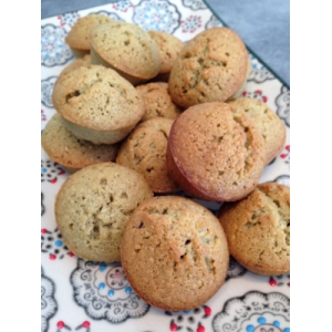 Mini financiers à la pistache