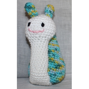 Escargot bleu dégradé