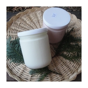 Yaourt aromatisé géranium