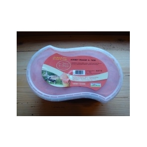 Sorbet fraise d'alsace 1l 760g
