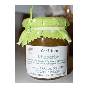 Confiture rhubarbe