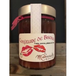 Confiture de bisous : fraises